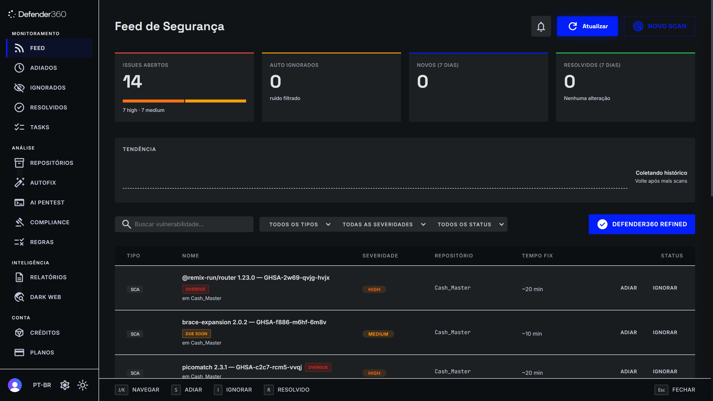 Defender360 Security Scan AI